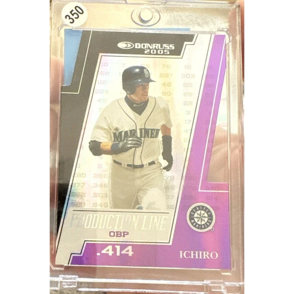 Ichiro Donruss 2005 PL-6 A Purple Die Cut Num. 068/100